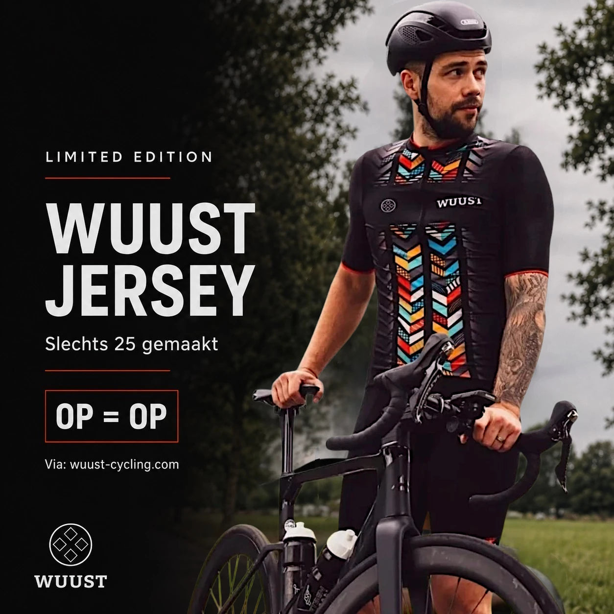 WUUST Limited Edition Jersey – Heren