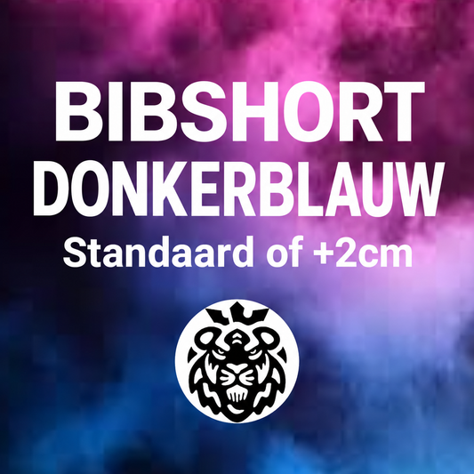 bibshort donkerblauw