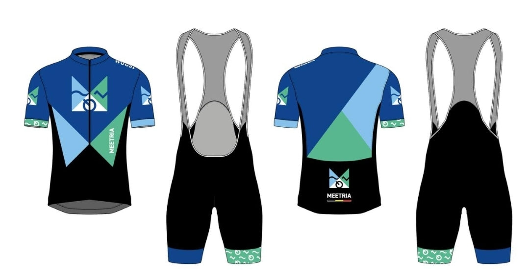 MEETRIA korte mouw fietstruitje